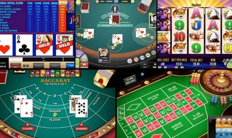 Đa dạng các thể loại game để trải nghiệm tại VF555